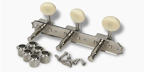ALLPARTS ( オールパーツ )  / Vintage Style Strip Tuners L3R3 Nickel画像3