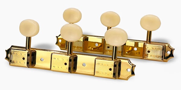 ALLPARTS ( オールパーツ )  / Vintage Style Strip Tuners L3R3 Gold画像2