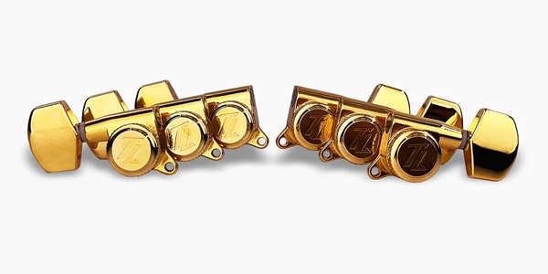 ALLPARTS ( オールパーツ )  / Mid-Size Locking Tuners L3R3 Gold