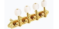 ALLPARTS / TK-7382-002 Grover A Mandolin Keys Gold (set)