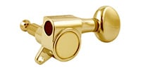 ALLPARTS / TK-7560-L02 Left Handed 6-in-line Gold Economy Keys