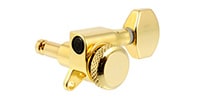 ALLPARTS / TK-7576-002 3x3 Gold Locking Tuners (Qty 6)