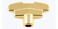 ALLPARTS / TK-7713-002 Grover Gold Imperial Buttons, Set of 6.
