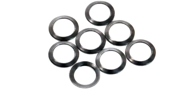 ALLPARTS ( オールパーツ )  / TK-7717-003 Metal Bass Tuner Spring Washers, Set of 8.