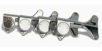 ALLPARTS / TK-7815-001Bass Keys - Sealed - 4-in-line set - Nickel
