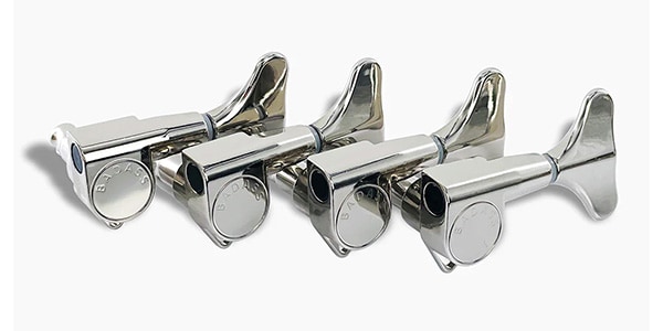 ALLPARTS / TK-7815-001Bass Keys - Sealed - 4-in-line set - Nickel画像2