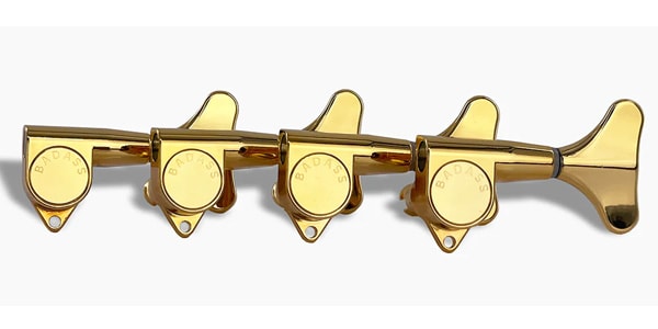 ALLPARTS / TK-7815-002 Bass Keys - Sealed - 4-in-line set - Gold