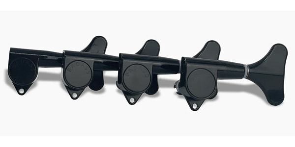 ALLPARTS / TK-7815-003 Bass Keys - Sealed - 4-in-line set - Black