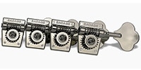 ALLPARTS / TK-7816-001 Bass Keys - Open Gear Large Post - 4-in-line set