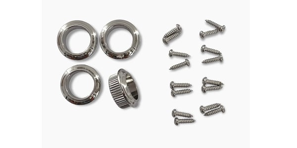 ALLPARTS / TK-7816-001 Bass Keys - Open Gear Large Post - 4-in-line set画像4