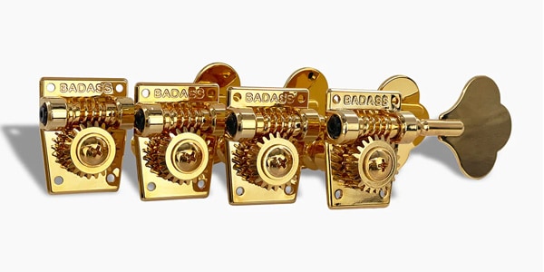 ALLPARTS / TK-7816-002 Bass Keys - Open Gear Large Post - 4-in-line set画像3
