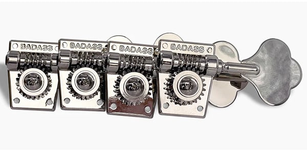 ALLPARTS / TK-7817-001 Bass Keys - Open Gear Small Post - 4-in-line set
