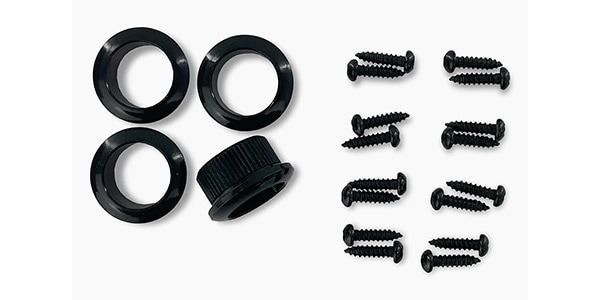 ALLPARTS / TK-7817-003 Bass Keys - Open Gear Small Post - 4-in-line set画像4
