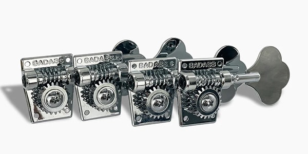 ALLPARTS / TK-7817-010 Bass Keys - Open Gear Small Post - 4-in-line set画像2