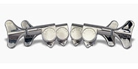ALLPARTS / TK-7818-001 Bass Keys - Sealed - 2x2 set - Nickel