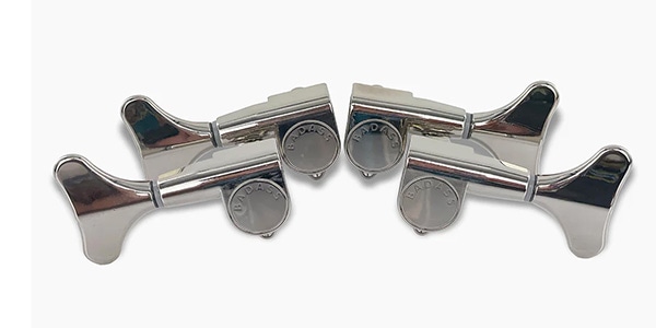 ALLPARTS / TK-7818-001 Bass Keys - Sealed - 2x2 set - Nickel画像3