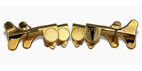 ALLPARTS / TK-7818-002 Bass Keys - Sealed - 2x2 set - Gold
