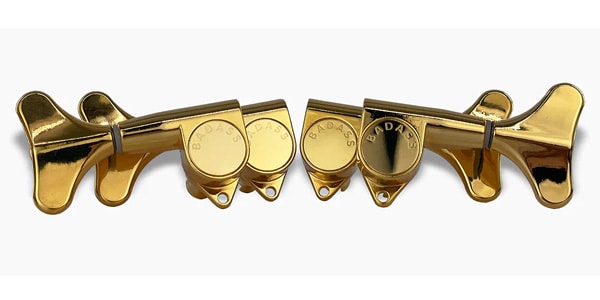 ALLPARTS / TK-7818-002 Bass Keys - Sealed - 2x2 set - Gold