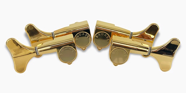 ALLPARTS / TK-7818-002 Bass Keys - Sealed - 2x2 set - Gold画像3