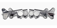 ALLPARTS / TK-7818-010 Bass Keys - Sealed - 2x2 set - Chrome