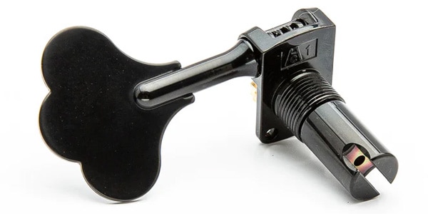 ALLPARTS / TK-7821-001 Mini Bass Tuner 2x2 set Black画像3
