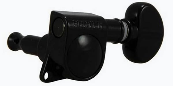 ALLPARTS ( オールパーツ )  / TK-7905-003 Grover 3x3 Black Midsize Rotomatics (Qty 6)