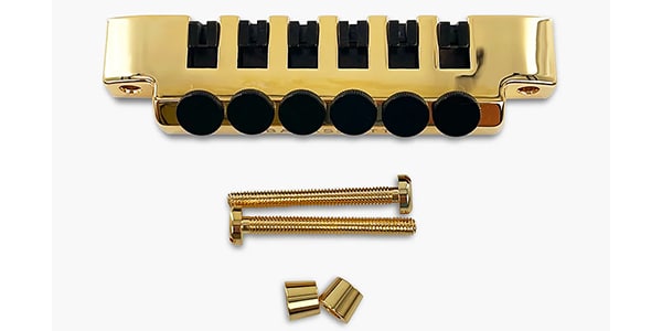 ALLPARTS ( オールパーツ )  / TP-3348-002 Leo Quan Badass FTT Fine Tuner Tailpiece Gold画像2