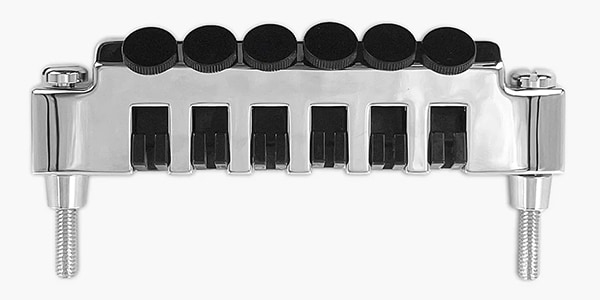 ALLPARTS ( オールパーツ )  / TP-3348-010 Leo Quan Badass FTT Fine Tuner Tailpiece Chrome画像3