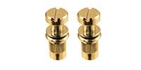 ALLPARTS / TP-5455-002 Metric Studs Anchors Gold, 2 pcs