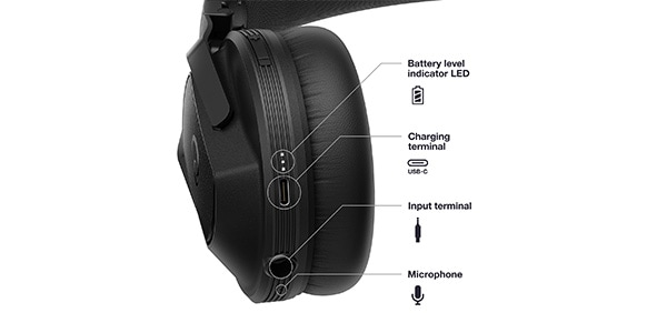 AlphaTheta / HDJ-F10-TX Wireless compatible DJ headphones画像10