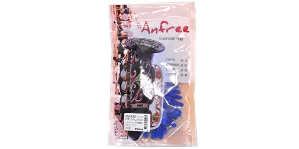 Anfree / Mokomoko Cleaning Swab Soprano Saxophone Body Blue画像3