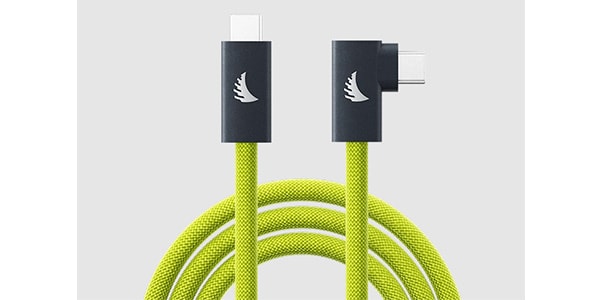 Angelbird / USB-C 3.2 Solid Flex Tether Cable Right-Angle Lime 4.5 m