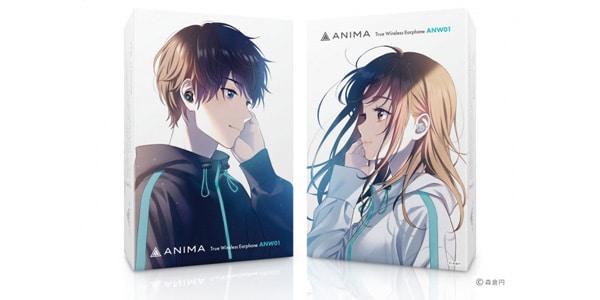 ANIMA ( アニマ )  / ANW01 Black 完全ワイヤレスイヤホン ACO-ANW01-BLK画像2