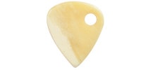  Wild Picks Buffalo Bone Tear Drop Side Hall White