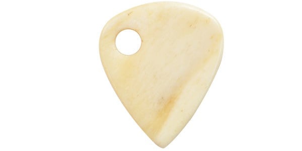 Animals Pedal / Wild Picks Buffalo Bone Tear Drop Side Hall White画像2
