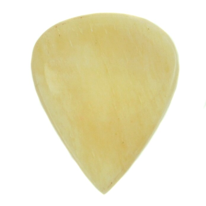 /Wild Picks　Cow Bone Jazz Pick Double Dent White