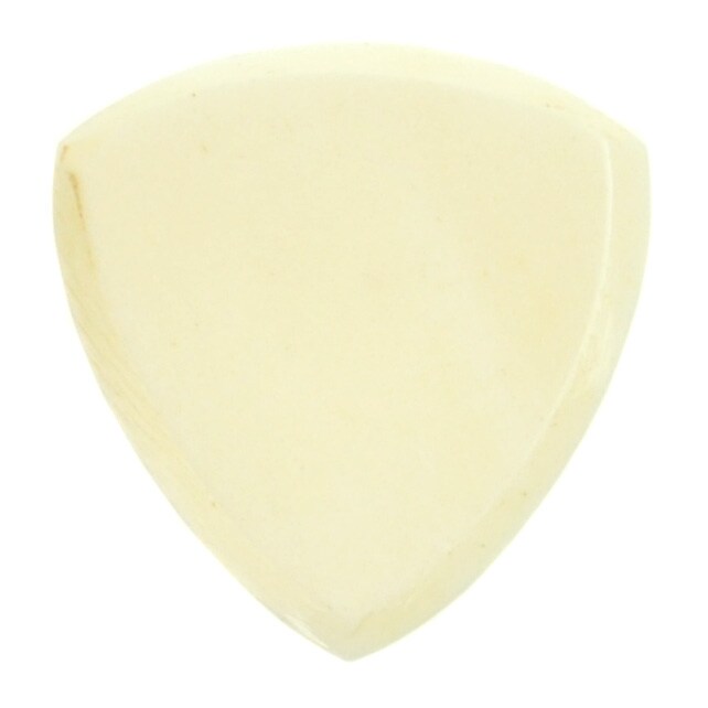 /Wild Picks Camel Bone Tri Pick Chamfer White