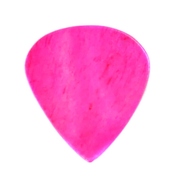 /Wild Picks Cow Bone Tear Drop Pink Small