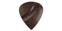 Animals Pedal Wild Picks　Coconut Tear Drop Double Dent Brown