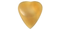 Animals Pedal Wild Picks Deer Horn Heart Pick Double Dent Blond