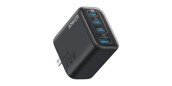 Anker ( アンカー ) / Anker Zolo Charger (70W, 4 Ports) ブラック