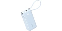 Anker / Anker Power Bank (10000mAh,Built-In USB-C ケーブル) ブルー