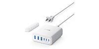 Anker / Anker Charger (112W, 6 Ports, GaN) ホワイト