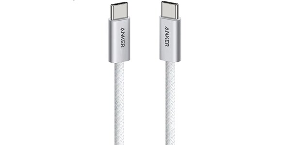 Anker ( アンカー ) / Zolo USB-C&USB-Cケーブル (240W) 1.0m ホワイト