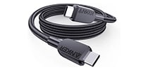 Anker / USB-C&USB-Cケーブル (高耐久ナイロン) 0.9m ブラック