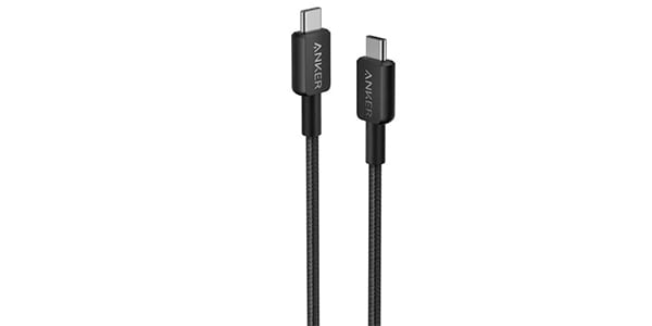 Anker ( アンカー )  / Anker 322 高耐久ナイロン USB-C & USB-Cケーブル 0.9mブラック