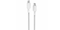 Anker / 322 高耐久ナイロン USB-C&USB-Cケーブル 0.9m ホワイト
