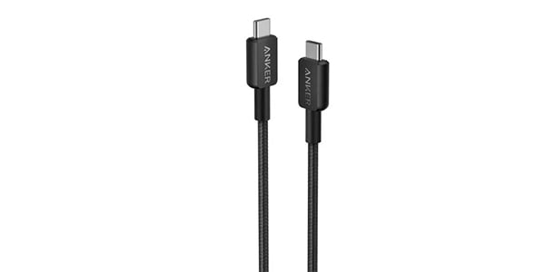 Anker ( アンカー ) / 322 高耐久ナイロン USB-C&USB-Cケーブル 1.8m ブラック