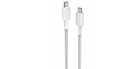 Anker / 322 高耐久ナイロン USB-C&USB-Cケーブル 1.8m ホワイト
