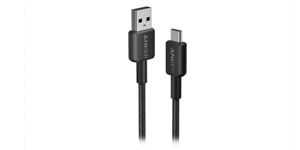 Anker ( アンカー ) / Anker 322 USB-C & USB-A ケーブル 0.9m (USB2.0対応)ブラック